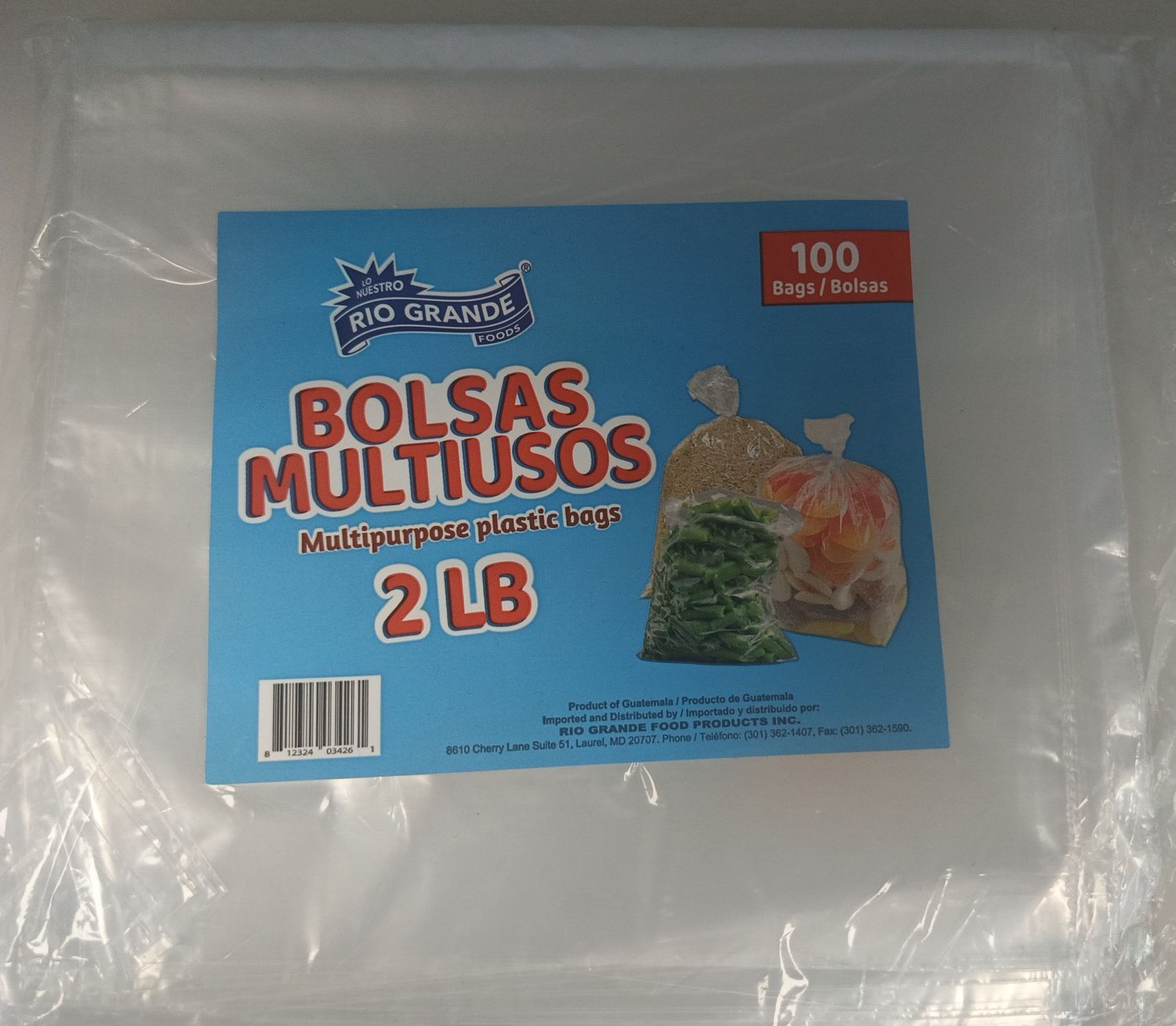 Bolsas Multiusos 2 lb
