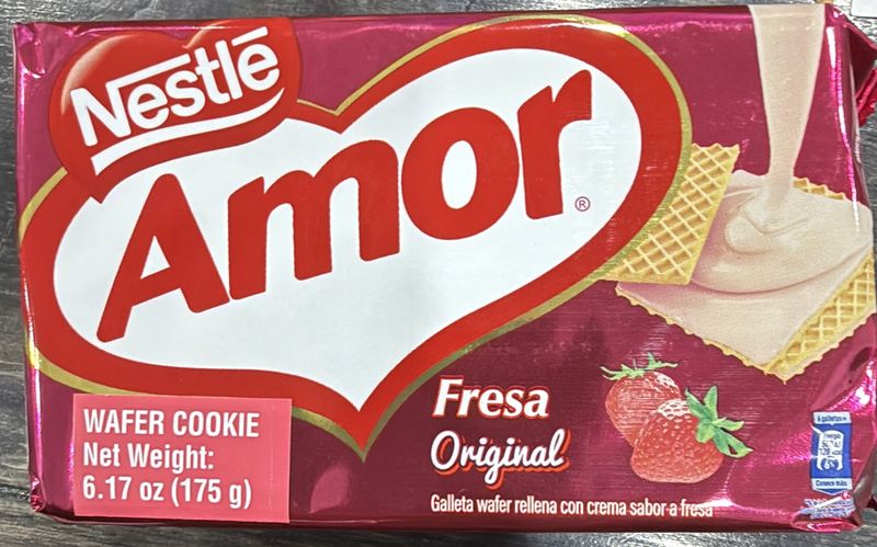 Nestle galletas amor fresa 6.17 oz