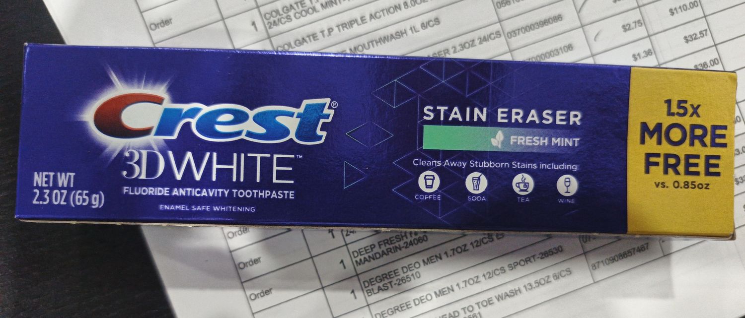 Crest 3D White 2.3 Oz