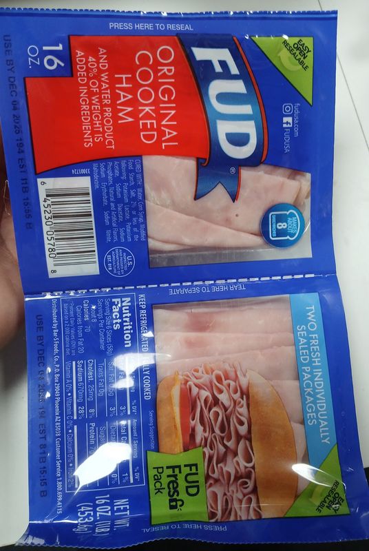 Fud Original Cooked Ham