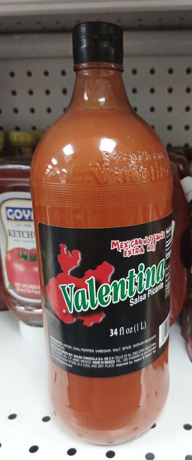 Salsa Valentina Extra Hot 34 Oz