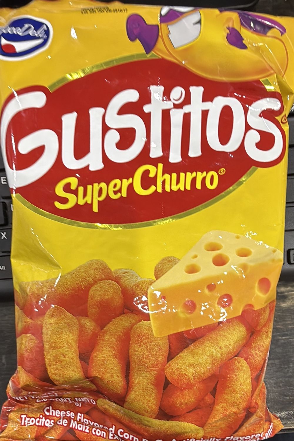 Boca deli gusanitos super churro 2.5 oz
