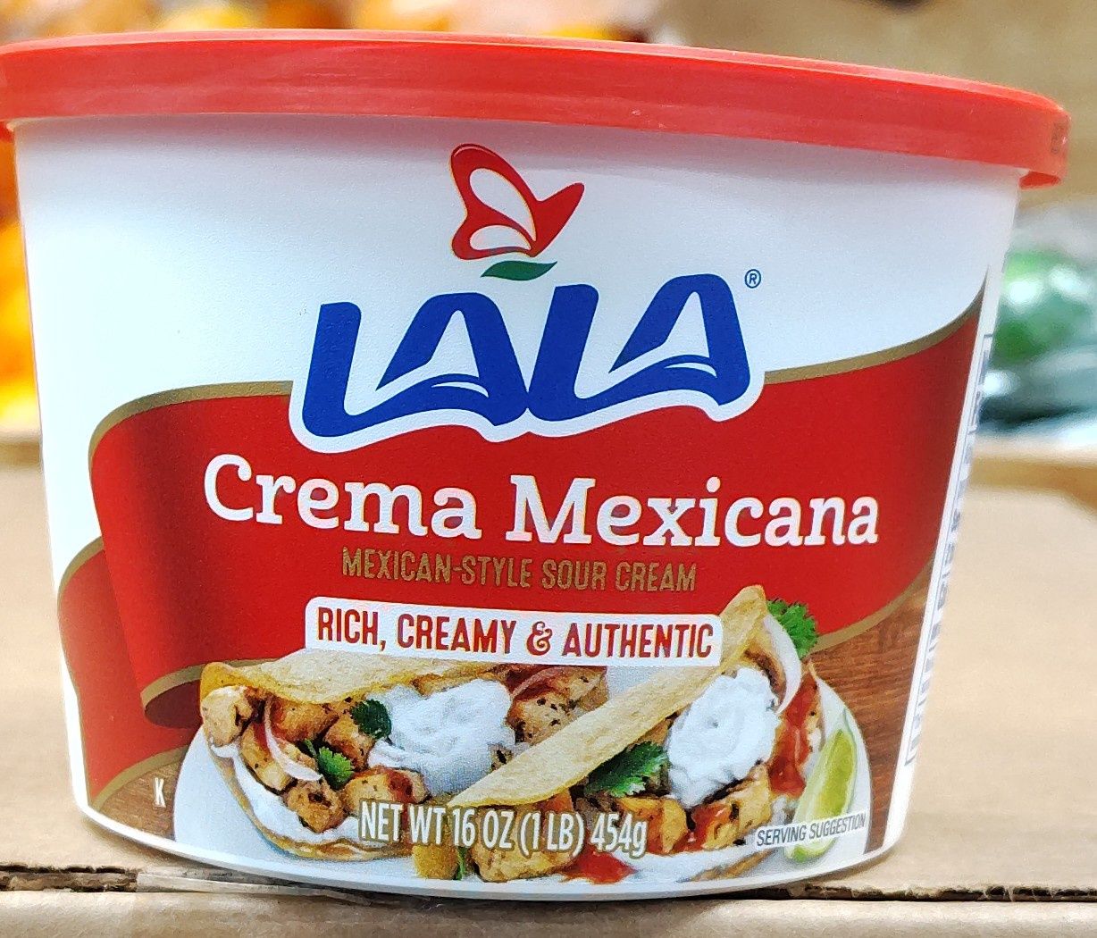 Crema mexicana LALA peq
