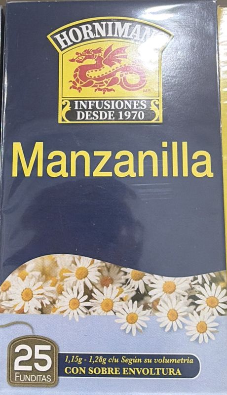 Te de manzanilla hornimans