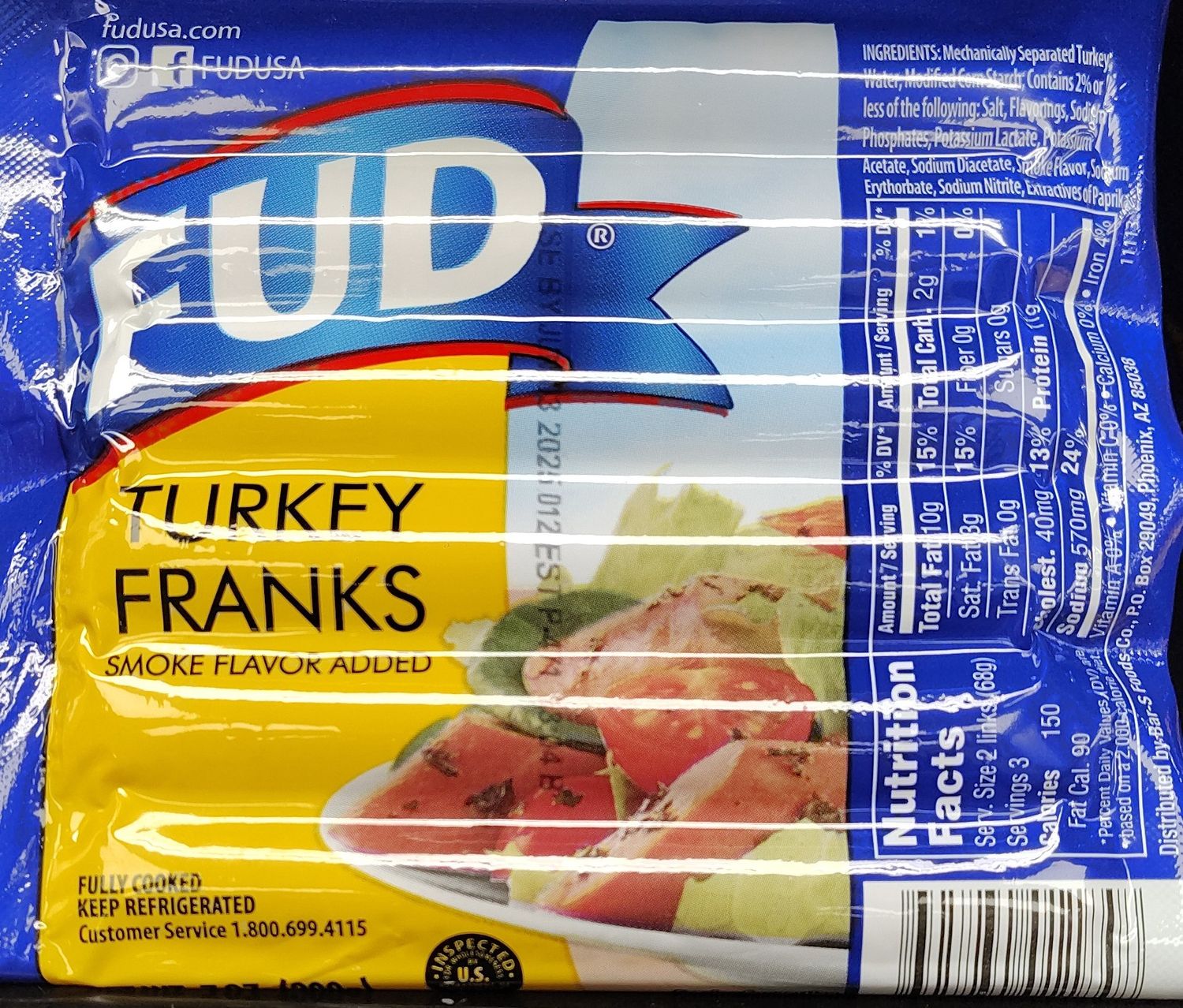 Fud Turkey Franks