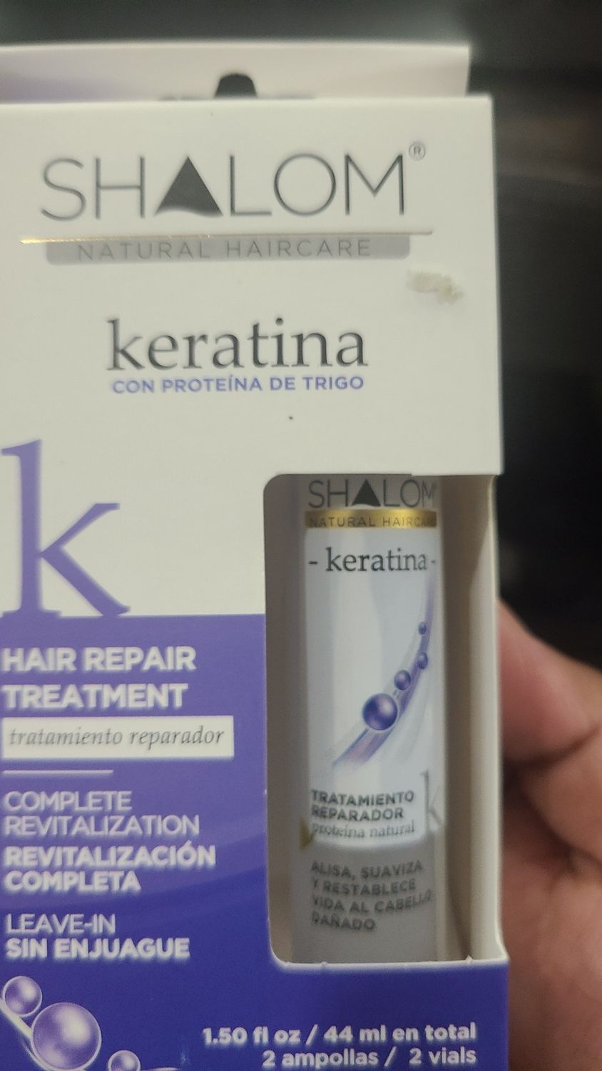 Shalom keratina azul