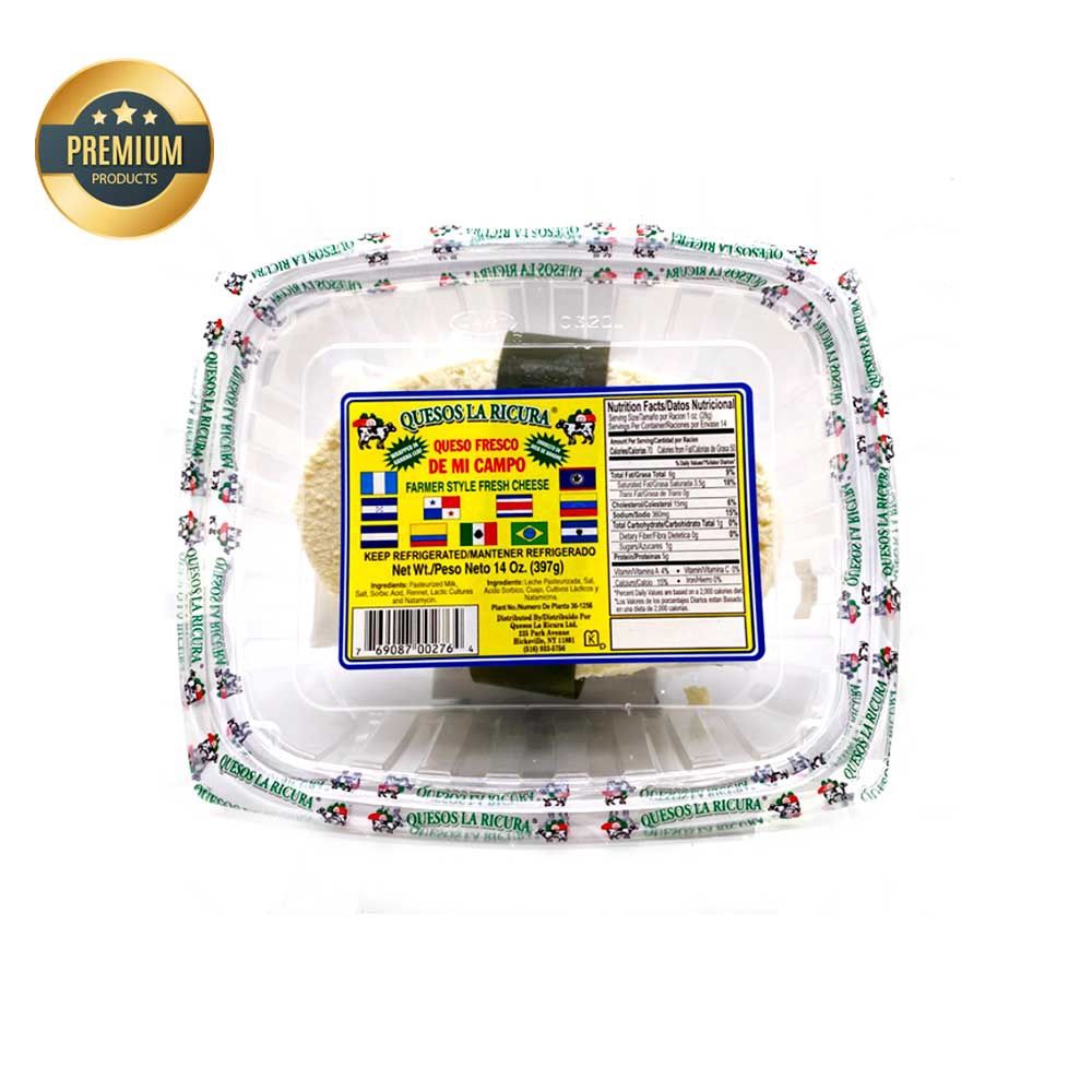Queso Fresco de mi Campo en Hoja La Ricura