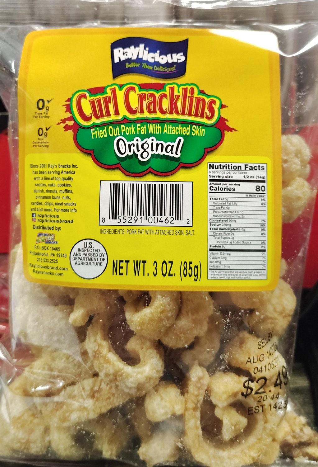 Curl cracklins original