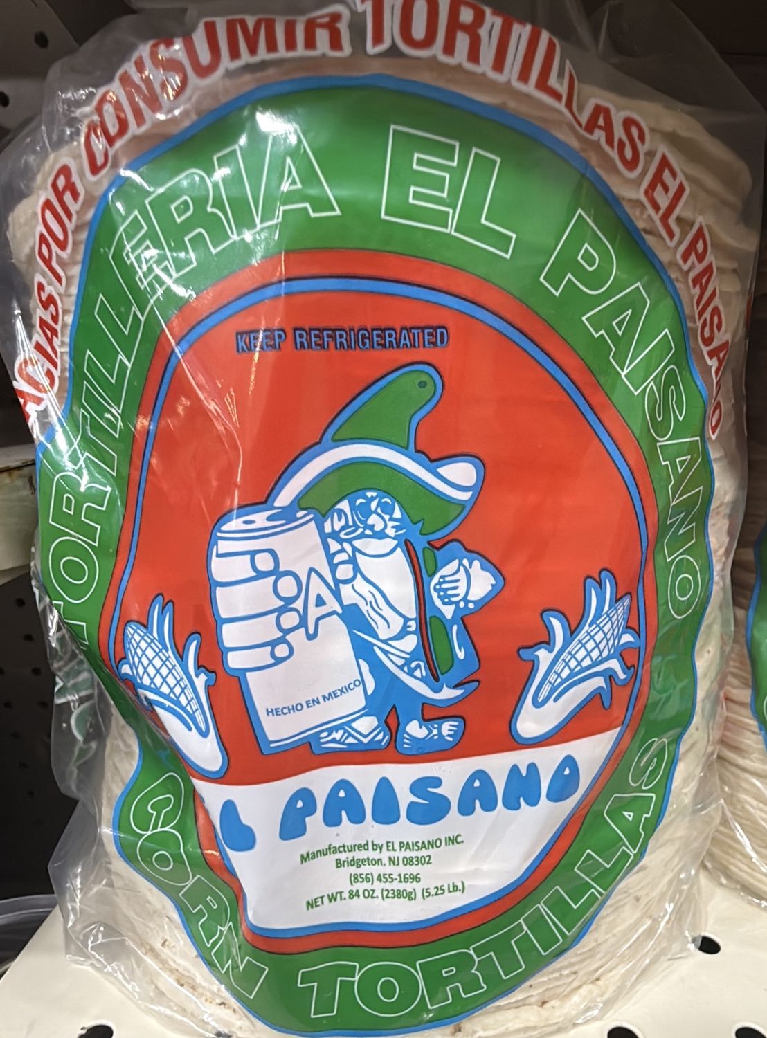 Tortillas el paisano 5lb