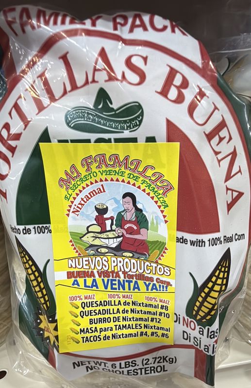 Tortilla Buena Vista  6lbs Blanca