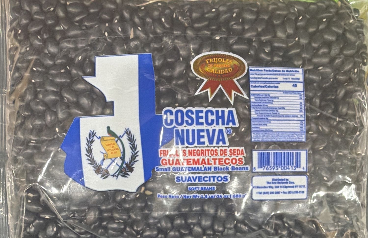 Frijol negro cosecha nueva
