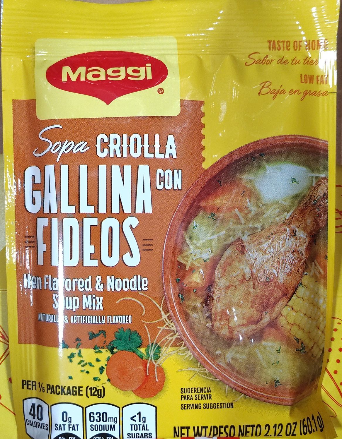 Maggi Sopa Criolla Gallina