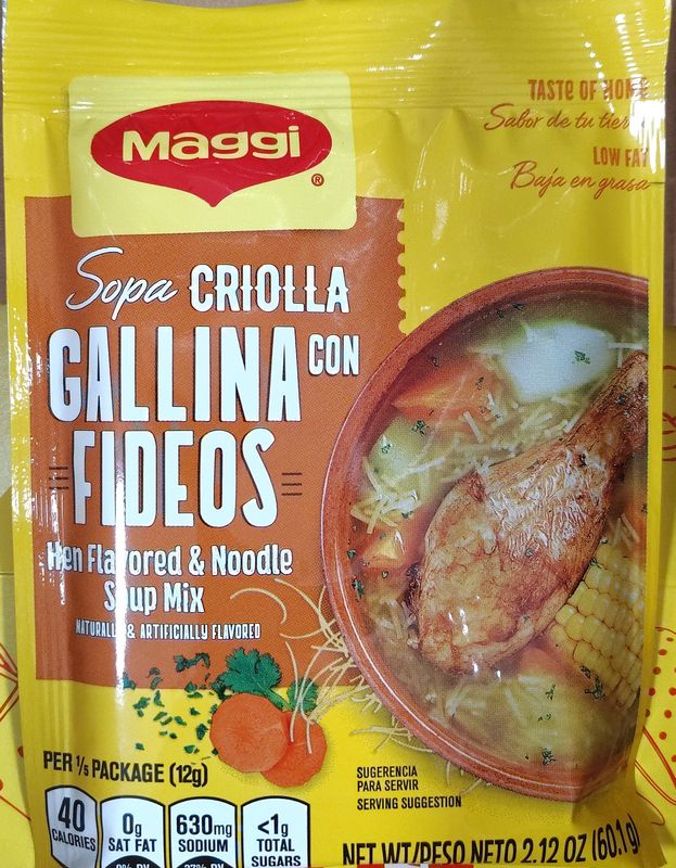 Maggi Sopa Criolla Gallina