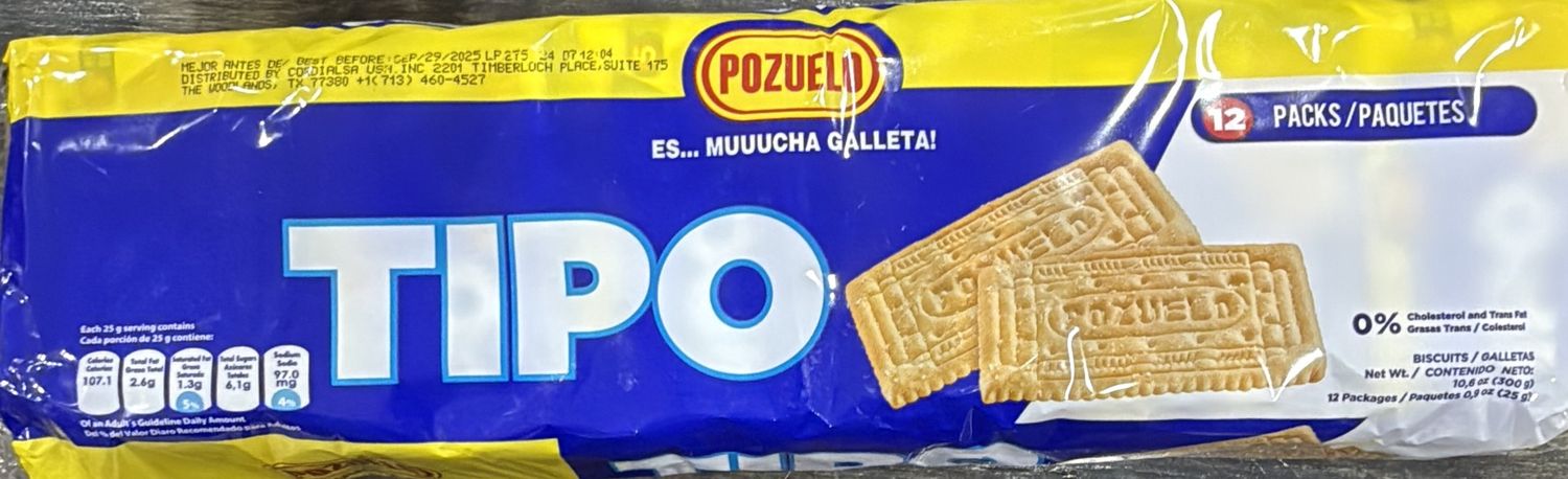 Pozuelo tipo 12 packs 10.6 oz