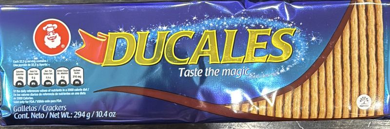 Ducales galletas 10.4 oz