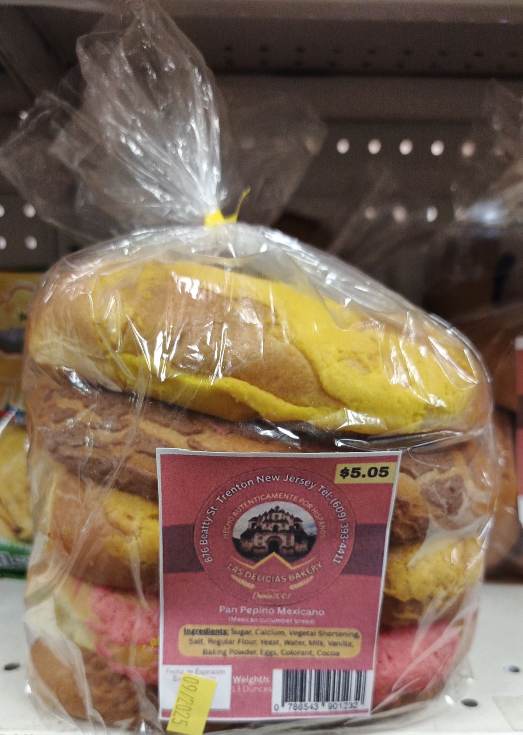Pan Pepino Mexicano