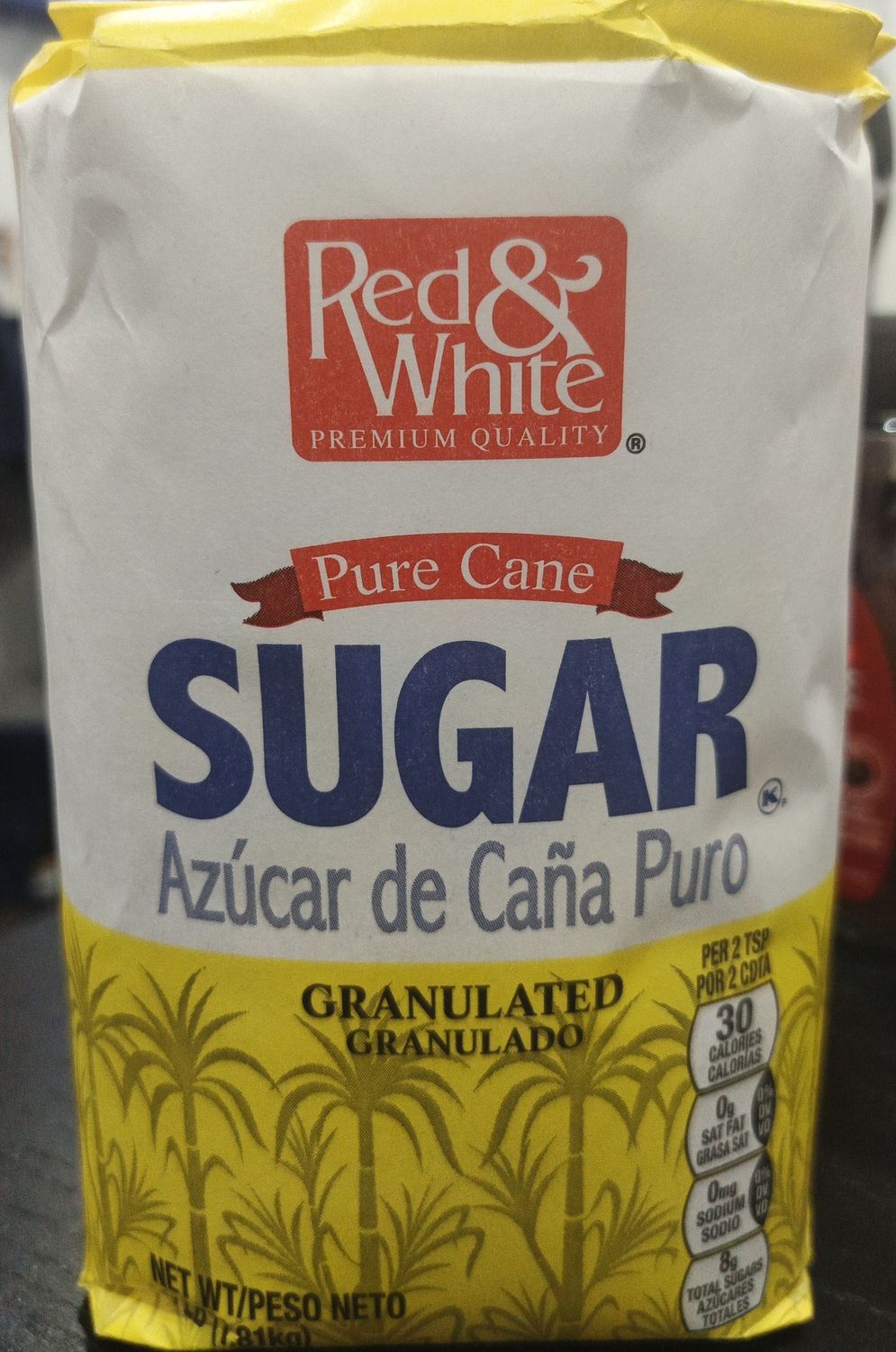 Red and White Azúcar 4lb