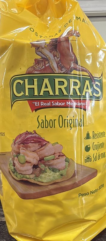 Tostadas Charras Sabor Original 325g