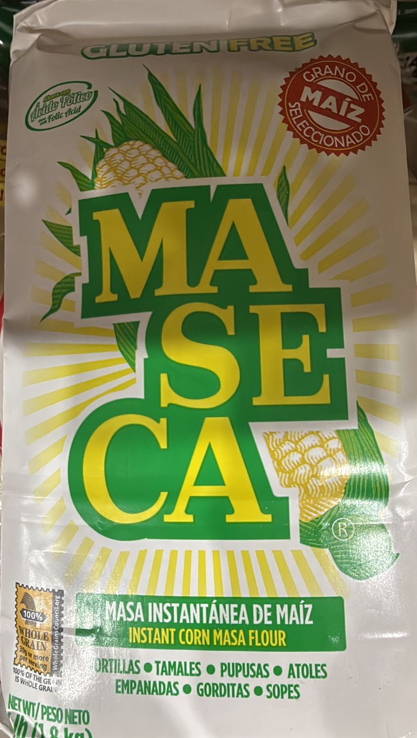 Maseca masa instantánea de maíz