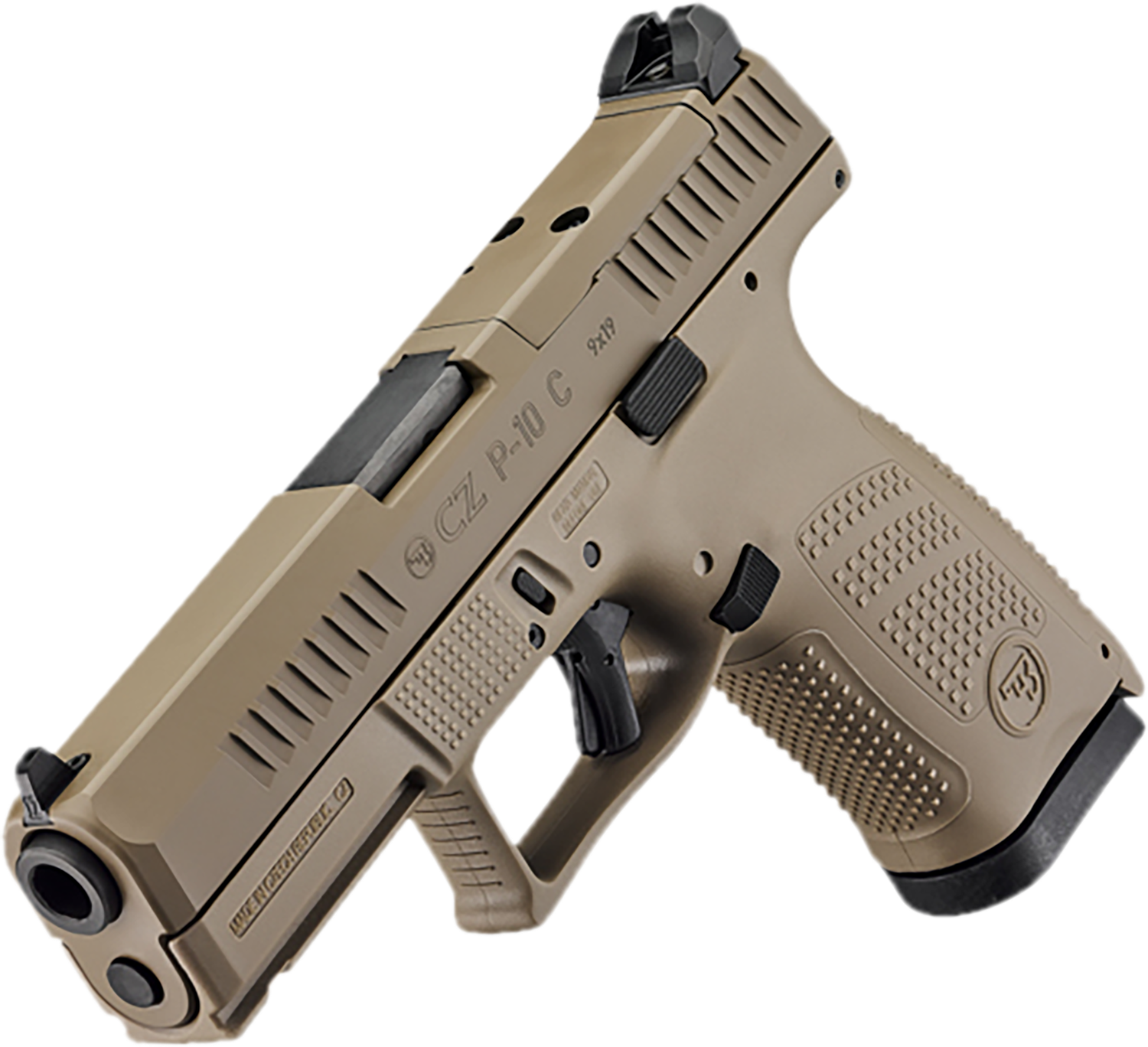 CZ P-10C Optics Ready, 15+1, FDE