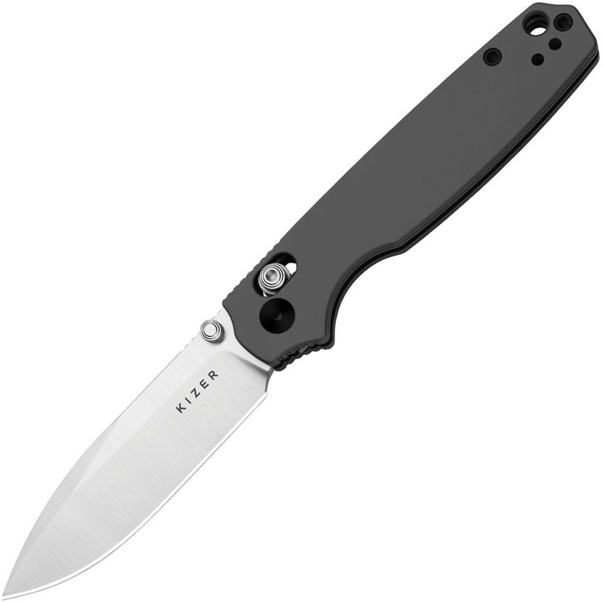 Kizer Pokiman CD, 3.16", AEB-L Satin Finish Blade, Clutch Lock