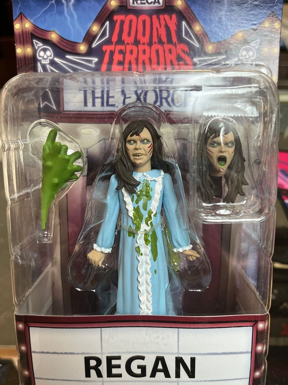 NECA, Toony Terrors, Regan (The Exorcist), Sealed.