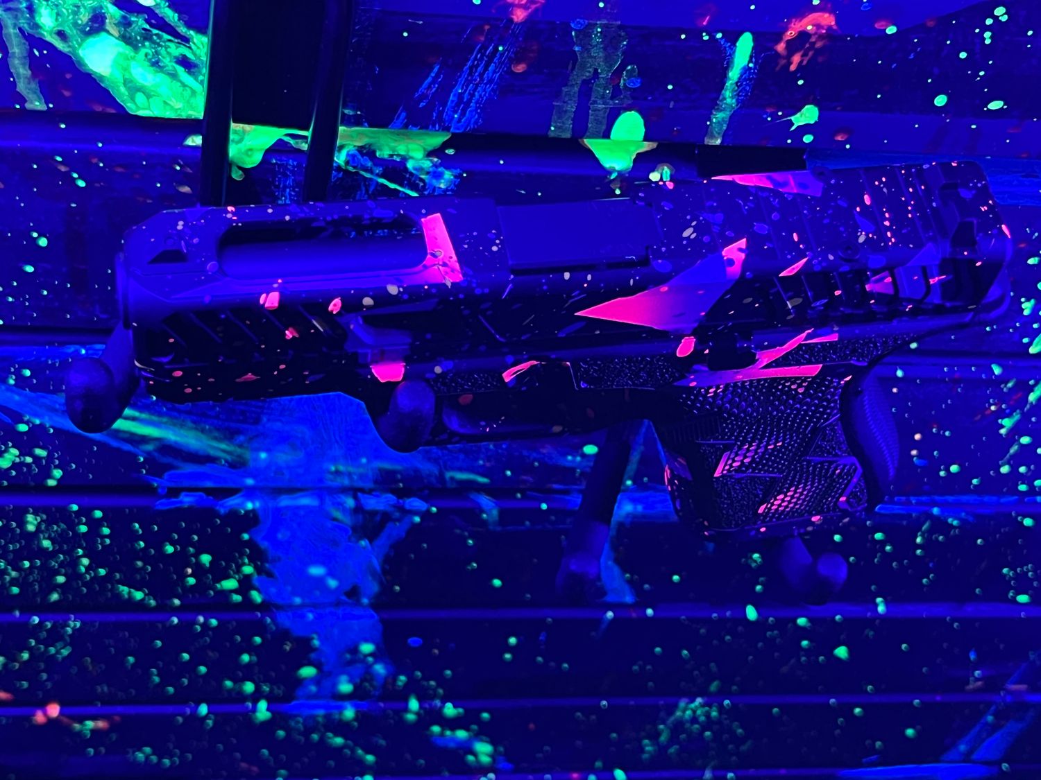 Glock 19 Gen5 80s Night Theme, Custom Work by SCT