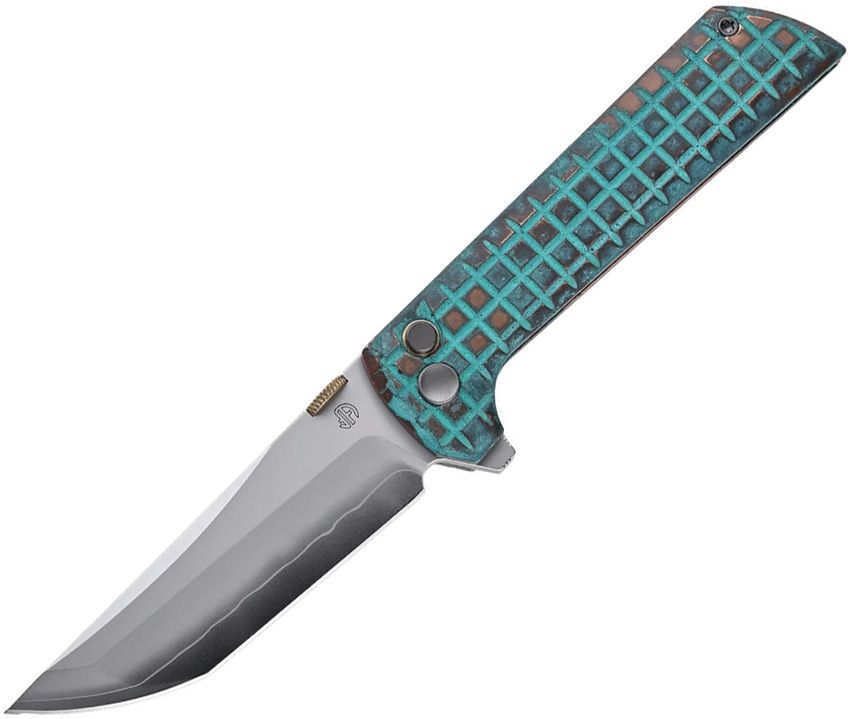 North Mountain Blade Chop 2 Shipwreck, SDL-Magic Steel Tanto Blade, Copper Handle