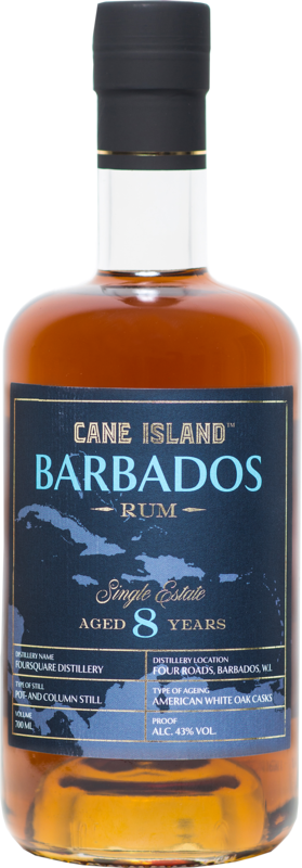 Cane Island Rum - Foursquare 8 Years Old &quot;Single Estate Barbados&quot;