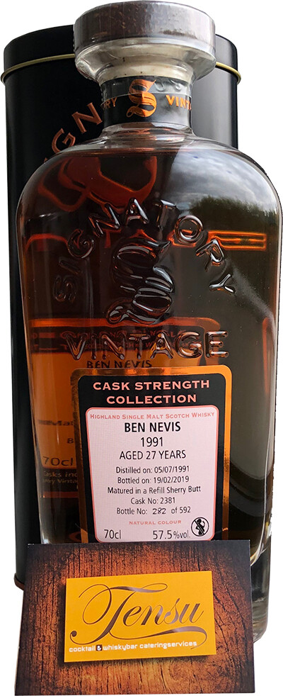 Ben Nevis 27 Years Old (1991-2019) "Signatory"