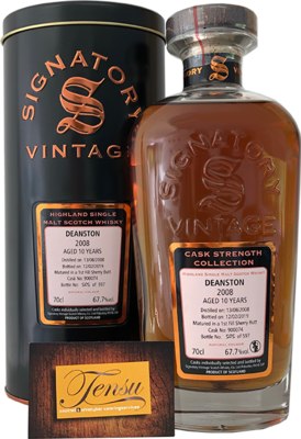 Deanston 10 Years Old (2008-2019) &quot;Signatory&quot;