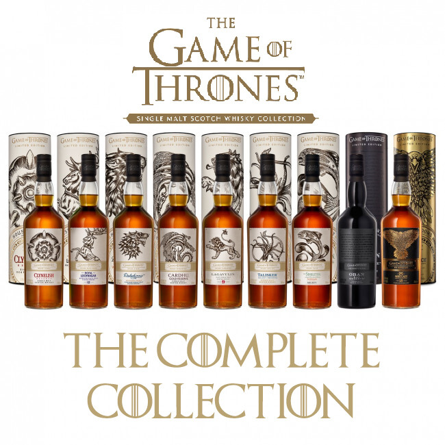 Game Of Thrones - The Complete Whisky Collection (Set of 9 bottles)