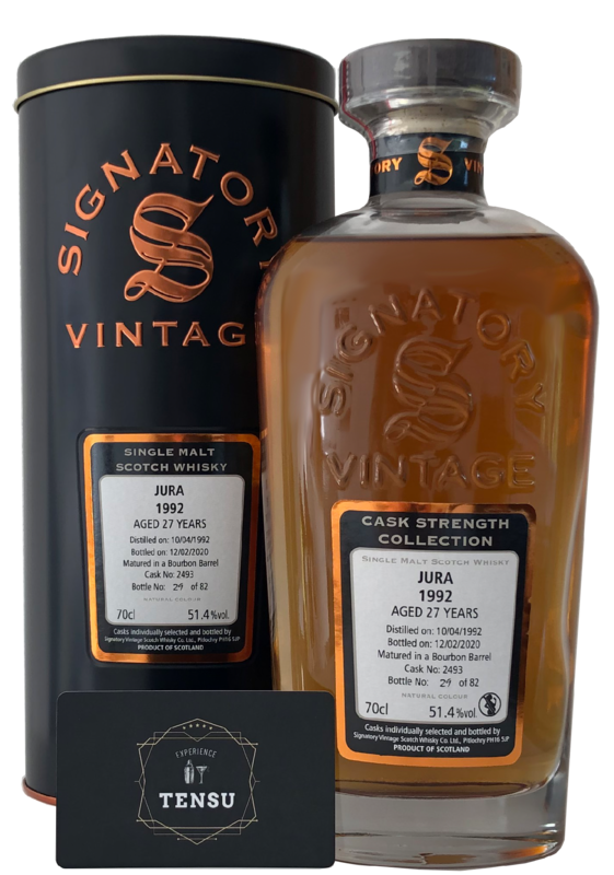 Jura 27Y (1992-2020) Bourbon Barrel 51.4 CSC "Signatory"