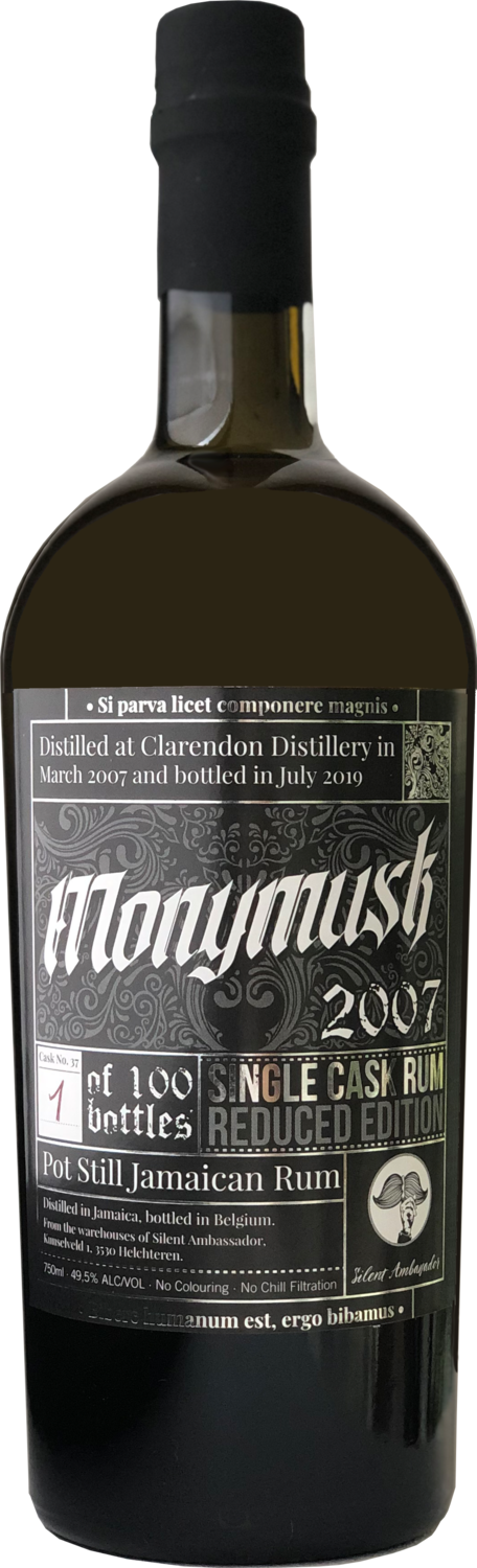 Monymusk 12YO (2007-2019) Reduced Edition  49.5 "Silent Ambassador"