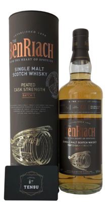 BenRiach Peated Cask Strength -Batch 1- (2016) 56.0 &quot;OB&quot;