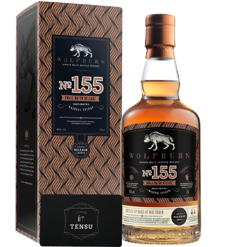 Wolfburn Small Batch Release No.155 (2019) Bourbon Cask 46.0 "OB"