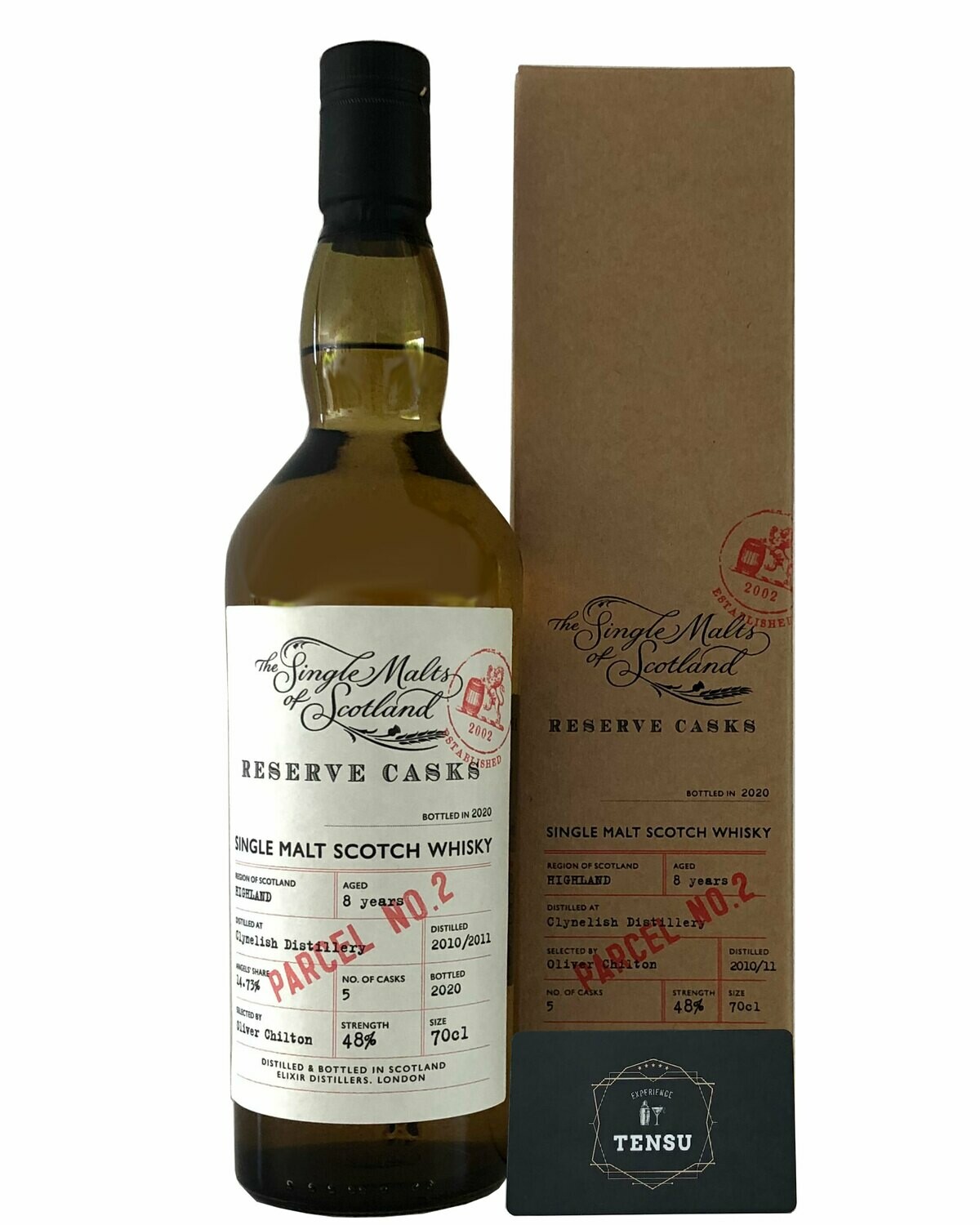 Clynelish 8Y "Reserve Casks" Parcel No. 2 (2010/2011-2020) 48.0 "Elixir Distillers"