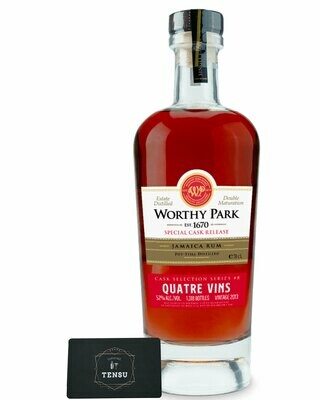 Worthy Park Quatre Vins CSC#8 (2013-2019) 52.0 &quot;OB&quot;