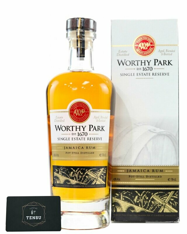 Worthy Park Single Estate Reserve 45.0 &quot;OB&quot; [SAMPLE 2CL]