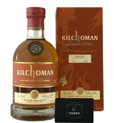 Kilchoman Small Batch No. 1 Belgium 48.9 &quot;Bourbon-Sherry-STR&quot;