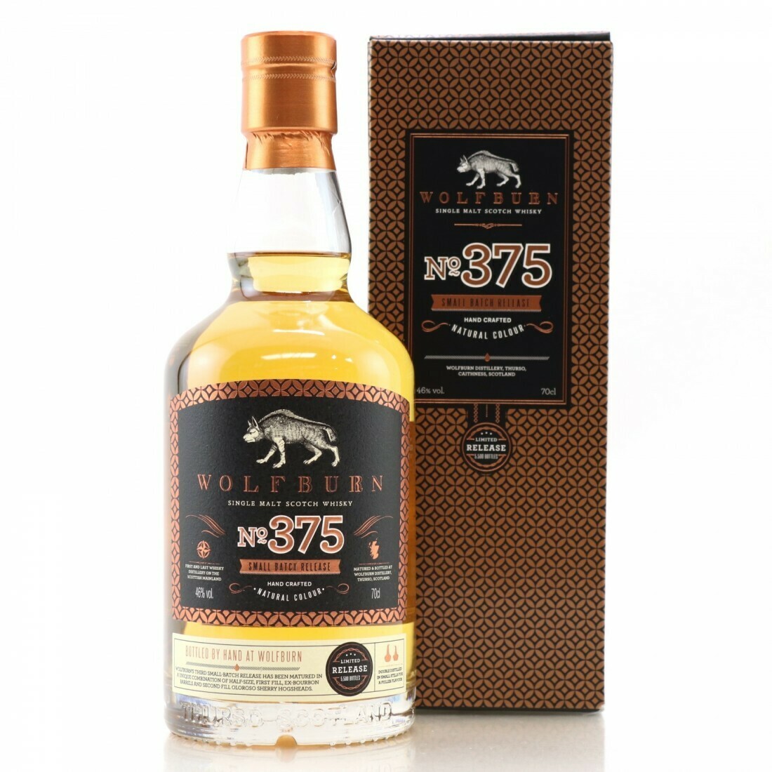 Wolfburn Small Batch Release No. 375 46.0 "OB"
