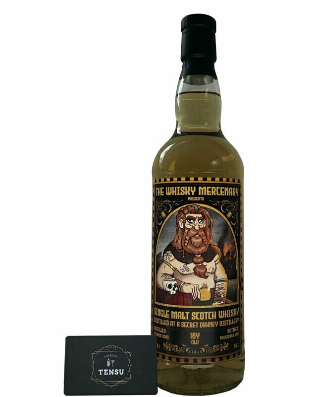 Secret Orkney 16 Years Old (2003-2019) Bourbon Cask 52.2 "The Whisky Mercenary"