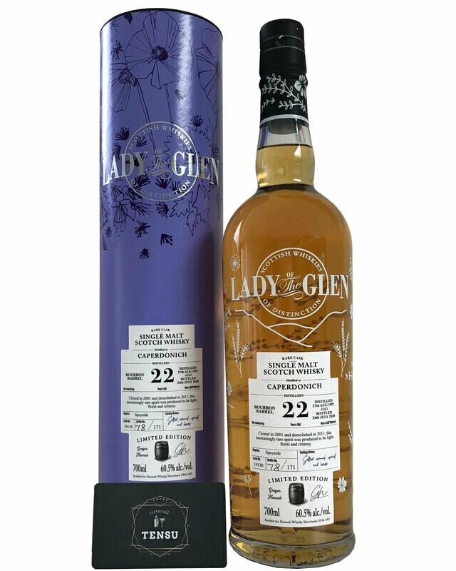 Caperdonich 22Y (1997-2020) Bourbon Cask 60.5 "Lady of the Glen"
