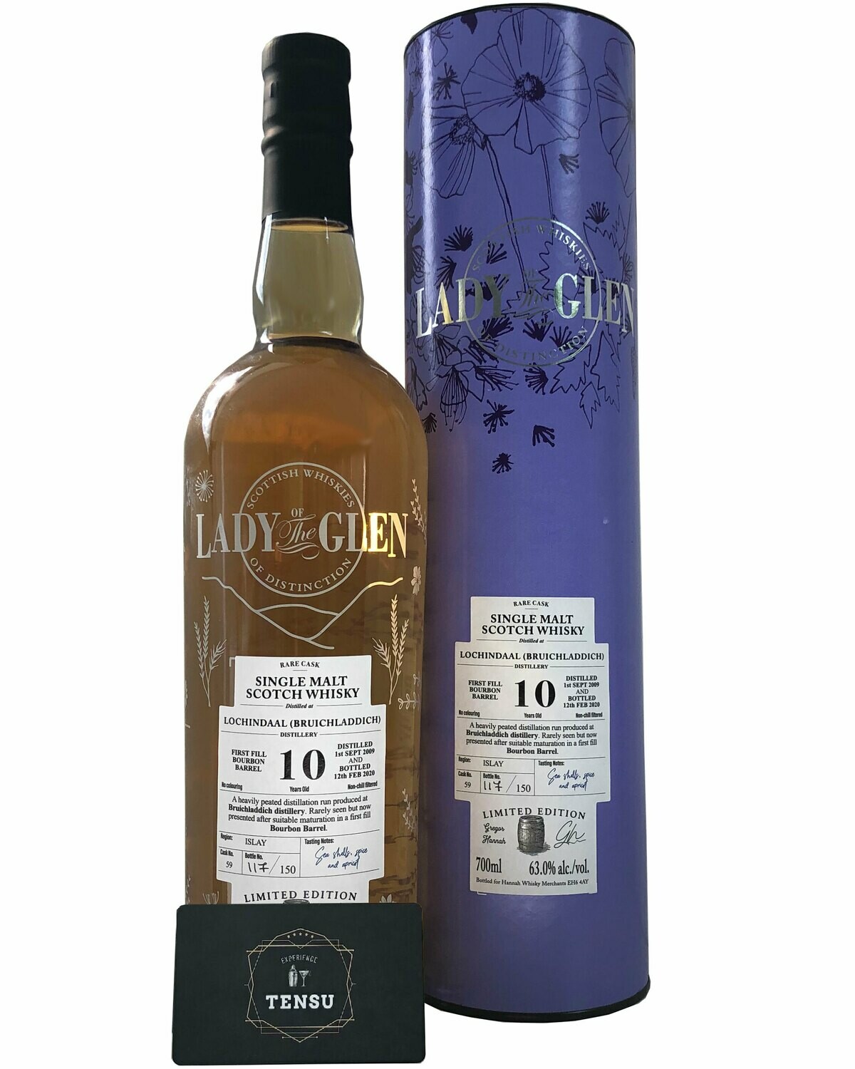 Lochindaal 10 Years Old (2009-2020) 63.0 "Lady of the Glen"