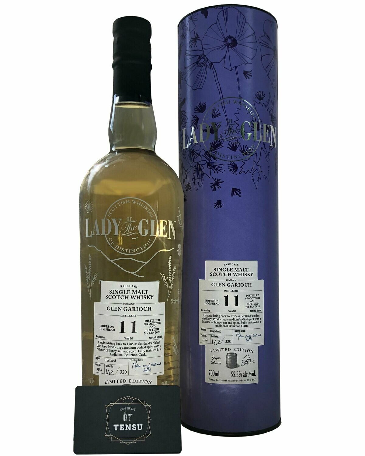 Glen Garioch 11 Years Old (2008-2020) 55.3 "Lady of the Glen"