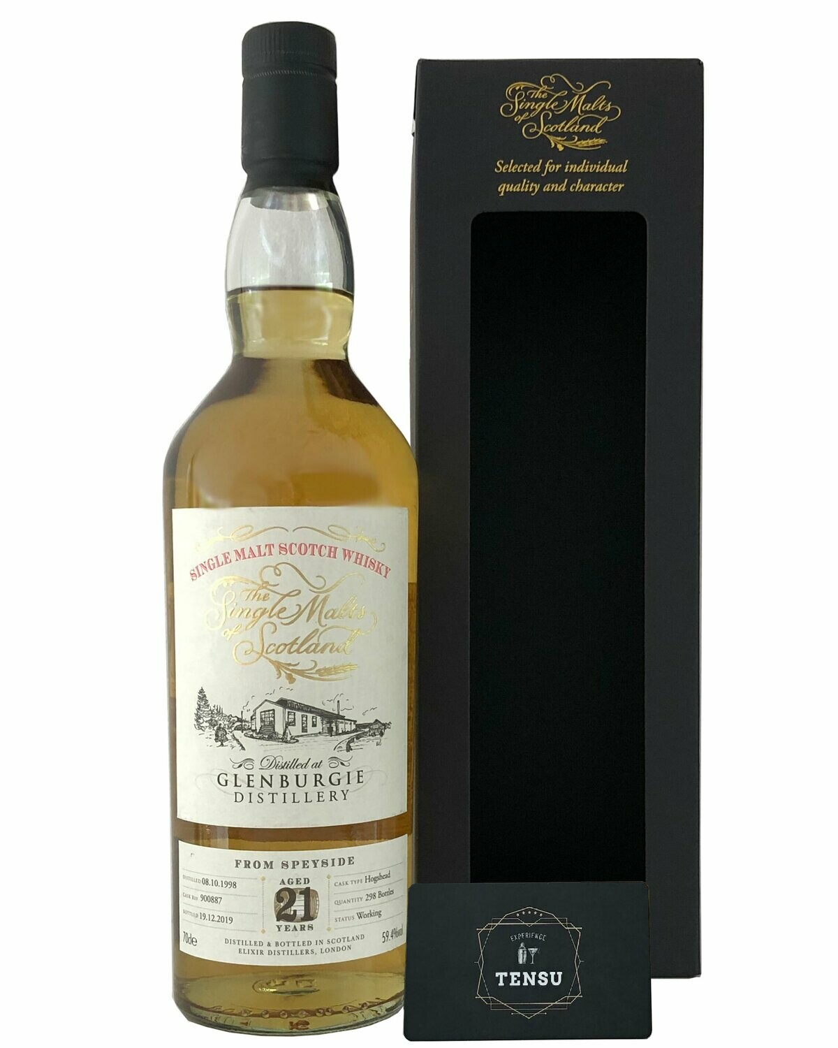Glenburgie 21 Years Old (1998-2019) 59.4 &quot;Elixir Distillers&quot;