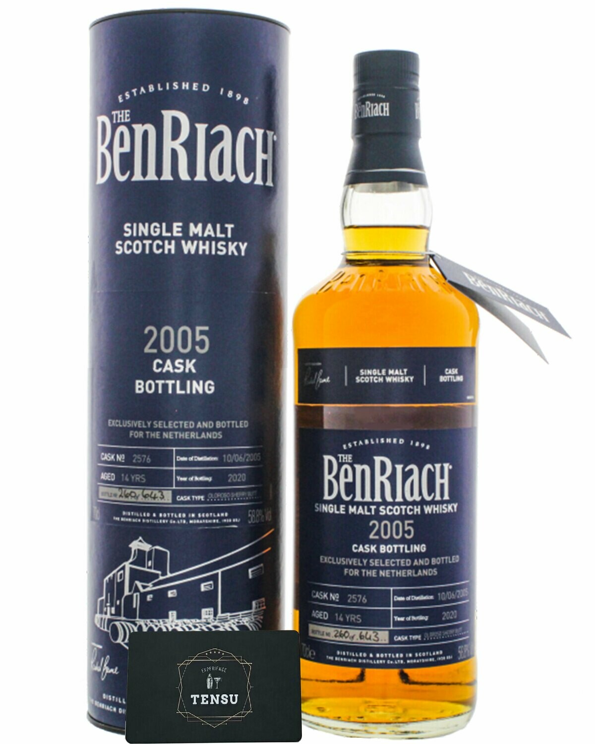 BenRiach 14 Years Old (2005-2020) 55.8 "For The Netherlands"