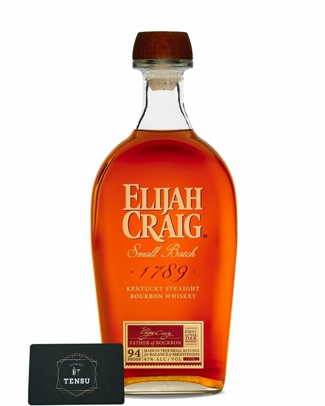 Elijah Craig Small Batch Bourbon Whiskey 47.0 &quot;OB&quot;