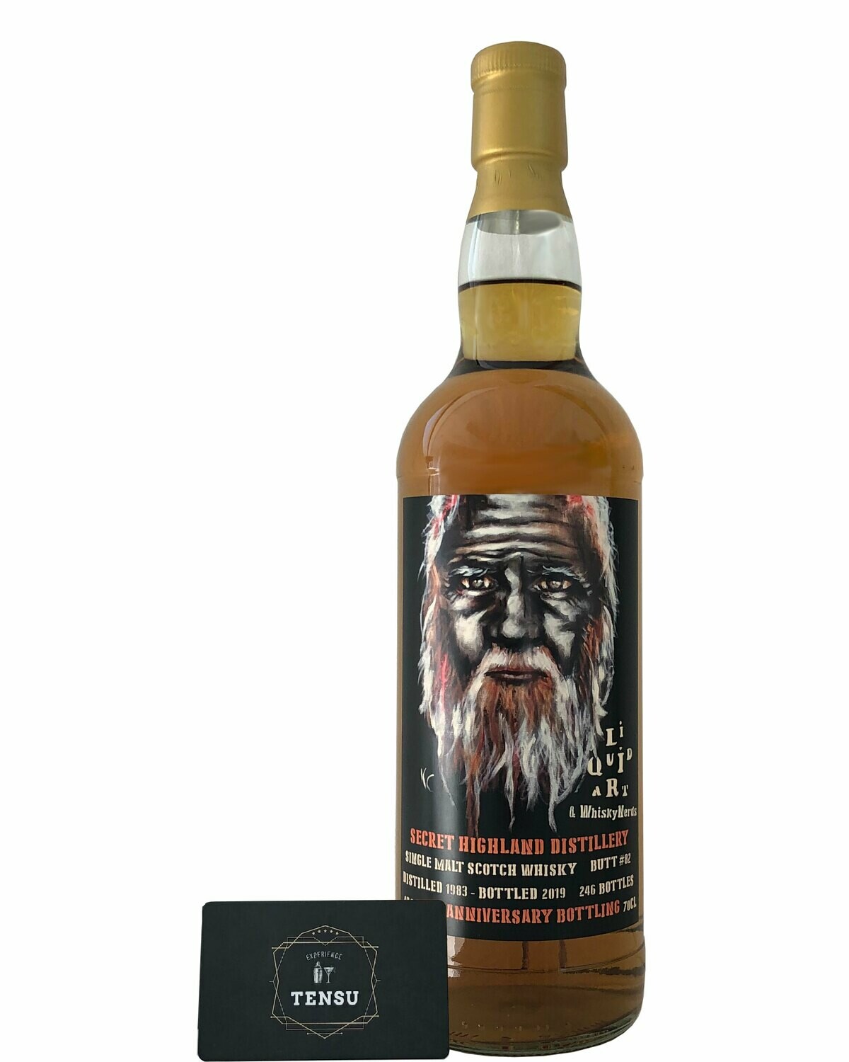 Secret Higland Distillery 35 Years Old (1983-2019) "Liquid Art & The Whisky Nerds"