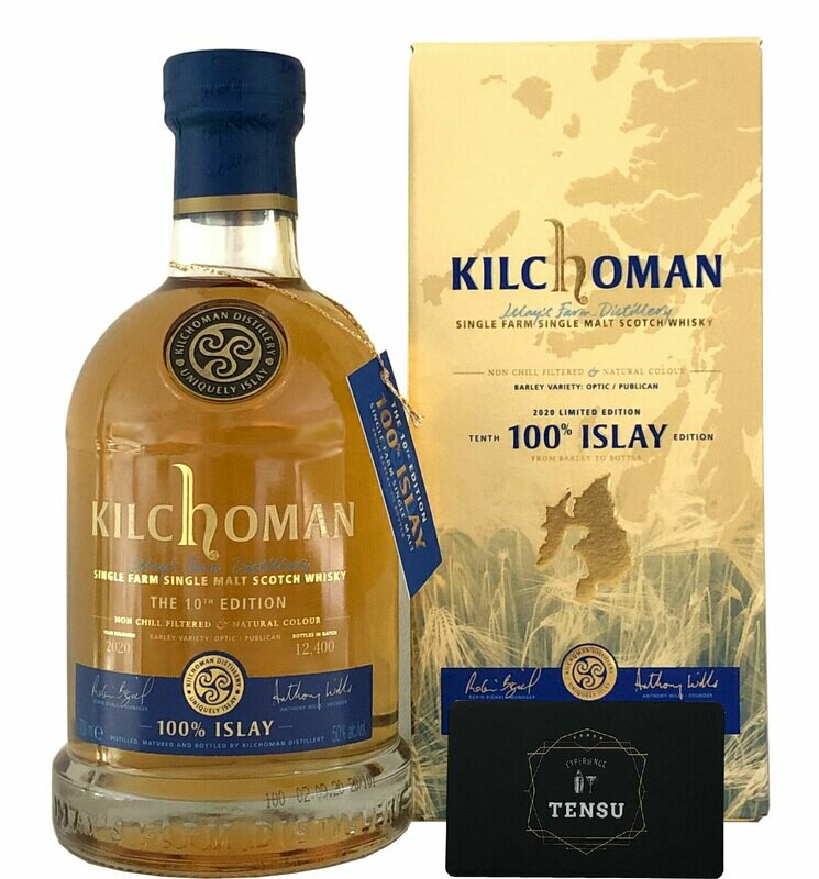 Kilchoman 100% Islay "10th Edition" (2020) Bourbon &amp; Oloroso Sherry 50.0 "OB"